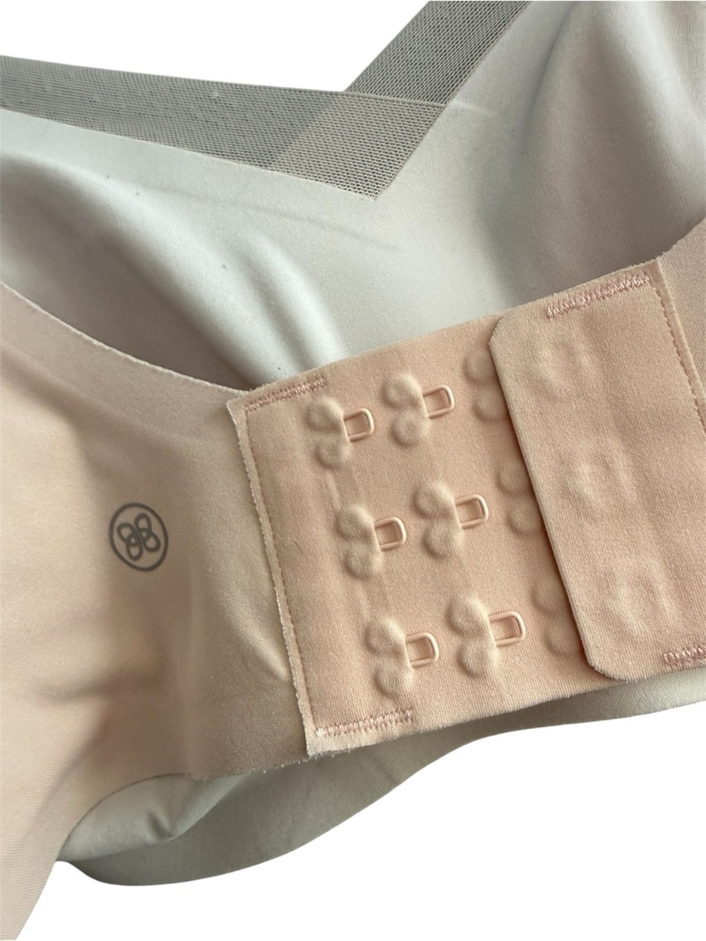 Honeylove Crossover Wireless Bra Blush Size L - Picture 6 of 10